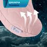 Balance Pillow Ergonomic 46х24х10 cm IDEIA for Neck, Head, and Back, Hypoallergenic, Embroidered, Multifunctional пудра, фото 8