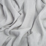 Double-layered cotton muslin fabric, 150 cm wide, 105 g/m2, suitable for clothing, dresses, suits, and skirts св сірий, фото 2