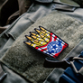 Шеврон нашивка Freedom Fries Patch 5×8 см вишитий патч нашивка на липучці, фото 2 Шеврон нашивка Freedom Fries Patch 5×8 см вишитий патч нашивка на липучці, фото 2
