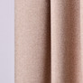 Plain curtain fabric Loft, 315 cm wide, drapery fabric, suitable for curtains, drapes, and sheers V-10 пісок, фото 2