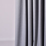 Plain curtain fabric Loft, 315 cm wide, drapery fabric, suitable for curtains, drapes, and sheers V-17 сіра, фото 2
