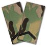 Set of 2 Military Rank Patches – Senior Soldier, Ukrainian Armed Forces, 5×10 cm, Multicam, Hook Backing, фото 1