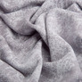Тканина трикотаж трьохнитка Мармур фліс, 310 гр/м2, 185 см сірий, фото 2
