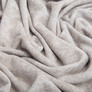 Ткань трикотаж трехнитка Мрамор флис, 310 гр/м2, 185 см беж, фото 2