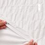 Комплект постільної білизни євро Cloud Dream IDEIA жатка, подарункова упаковка білий, фото 8