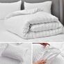 Комплект постільної білизни євро Cloud Dream IDEIA жатка, подарункова упаковка білий, фото 12