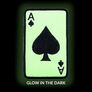 2-Piece Patch Set Ace of Spades, Glow-in-the-Dark, Hook Backing, 5х8 cm, Embroidered Patch, Tactical Morale Patch, фото 6