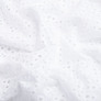 Batiste broderie fabric Molly, 130 cm wide, 123 g/m², cotton, natural fabric suitable for clothing біла, фото 2