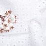 Batiste broderie fabric Molly, 130 cm wide, 123 g/m², cotton, natural fabric suitable for clothing біла, фото 3