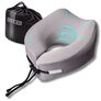 TRAVEL IDEIA Orthopedic Neck Pillow 27×26×17 cm — Memory Foam Travel Pillow with Cooling Cover and Carry Bag, фото 1