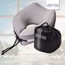 TRAVEL IDEIA Orthopedic Neck Pillow 27×26×17 cm — Memory Foam Travel Pillow with Cooling Cover and Carry Bag, фото 9