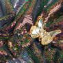 Costume Fabric Sequin Chameleon 210 gsm 130 cm for Carnival and Evening Costumes and Accessories, фото 3
