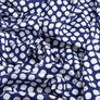 Staple viscose dress fabric 145 cm 90 gsm for dresses, skirts, trousers, jumpsuits горохи т/синя, фото 3 Staple viscose dress fabric 145 cm 90 gsm for dresses, skirts, trousers, jumpsuits горохи т/синя, фото 3