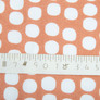Тканина платтяна штапель віскоза 145 см 90 г/м2 для суконь, спідниць, брюк, комбінезонів, дитячого одягу горохи карамель, фото 5