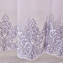 Ткань тюль бамбук с вышивкой Венеция, 315 см, 58 гр/м2, тюлевая ткань, ткань для тюля, гардины, ткань гардинная V-03 gri, фото 2 Ткань тюль бамбук с вышивкой Венеция, 315 см, 58 гр/м2, тюлевая ткань, ткань для тюля, гардины, ткань гардинная V-03 gri, фото 2