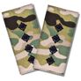2 piece chevron set with hook backing epaulette rank AFU Captain on Multicam 5х10 cm embroidered patch insignia chevron, фото 1 2 piece chevron set with hook backing epaulette rank AFU Captain on Multicam 5х10 cm embroidered patch insignia chevron, фото 1