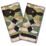 2 piece chevron set with hook backing epaulette rank AFU Colonel on Multicam 5х10 cm embroidered patch insignia chevron, фото 1