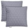 Набор подушек 2 шт декоративных IDEIA Silhouette 50х50 сірий, фото 1