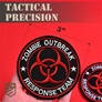 2pcs Zombie Outbreak Response Team Patch, Embroidered Hook and Loop Zombie Patch, Tactical Morale Funny Patches for Tactical Backpack, Vest, Hat, Dog Harness, Sew on Option, фото 2 2pcs Zombie Outbreak Response Team Patch, Embroidered Hook and Loop Zombie Patch, Tactical Morale Funny Patches for Tactical Backpack, Vest, Hat, Dog Harness, Sew on Option, фото 2