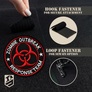 2pcs Zombie Outbreak Response Team Patch, Embroidered Hook and Loop Zombie Patch, Tactical Morale Funny Patches for Tactical Backpack, Vest, Hat, Dog Harness, Sew on Option, фото 6 2pcs Zombie Outbreak Response Team Patch, Embroidered Hook and Loop Zombie Patch, Tactical Morale Funny Patches for Tactical Backpack, Vest, Hat, Dog Harness, Sew on Option, фото 6