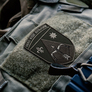 The Sky Will Be Free Patch Set 2 pcs, Hook-Backed Embroidered Tactical Patches, Khaki, 7х10 cm, фото 2 The Sky Will Be Free Patch Set 2 pcs, Hook-Backed Embroidered Tactical Patches, Khaki, 7х10 cm, фото 2