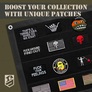 That’s A Terrible Idea When Do We Start Patch Set 2 pcs, 5х8 cm, Embroidered Tactical Patch, фото 4