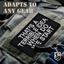That’s A Terrible Idea When Do We Start Patch Set 2 pcs, 5х8 cm, Embroidered Tactical Patch, фото 6