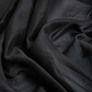 Тканина Тенсел шовк 45 г/м2 150 см легка, дихаюча для вишуканого одягу чорна, фото 2