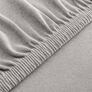 Knitted Fitted Sheet 140/160х200х35 cm with Elastic IDEIA, Stretch, Jersey, Cotton сіра, фото 2 Knitted Fitted Sheet 140/160х200х35 cm with Elastic IDEIA, Stretch, Jersey, Cotton сіра, фото 2