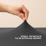 Knitted Fitted Sheet 140/160х200х35 cm with Elastic IDEIA, Stretch, Jersey, Cotton т/сіра, фото 7 Knitted Fitted Sheet 140/160х200х35 cm with Elastic IDEIA, Stretch, Jersey, Cotton т/сіра, фото 7