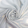 Stretch chiffon fabric with silver coating, 55 gsm, 150 cm for dresses, blouses, decor, and accessories блакитна, фото 1