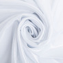 Ткань шифон стрейч с напылением Сильвер 55 гр/м2 150 см для платьев, блуз, декора и аксессуаров біла, фото 1