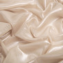 Ткань шифон стрейч с напылением Сильвер 55 гр/м2 150 см для платьев, блуз, декора и аксессуаров беж, фото 2