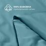 Тканина сатин 240 см 110 г/м2 300 ТС натуральна бавовна преміум якості для постільної білизни, покривал та декору м`ята, фото 2