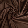 Ткань велюр однотонный Вайлет 150 см 290 гр/м2, для одежды, платьев, костюмов, юбок коричнева, фото 1