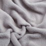 Тканина фліс однотонна 200 гр/м2 тепла тканина полар, м`яка для флісовок, кофт, штанів св.сірий, фото 2