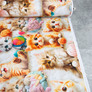 Ranforce calico fabric 5D for bedding, 240 cm wide 125 g/m2 cotton natural fabric, suitable for sheets, duvet covers, pillowcases, and other bed linens Кошенята, фото 5 Ranforce calico fabric 5D for bedding, 240 cm wide 125 g/m2 cotton natural fabric, suitable for sheets, duvet covers, pillowcases, and other bed linens Кошенята, фото 5