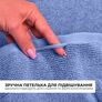 Terry Bath Towel 100х150 cm, 600 GSM, for Body and Sauna, 100% Cotton синій, фото 3