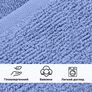 Terry Bath Towel 100х150 cm, 600 GSM, for Body and Sauna, 100% Cotton синій, фото 8