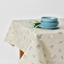 Скатертина з водовідштовхувальним просоченням IDEIA 140х170 см бавовна пролісок , фото 1