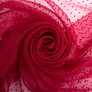 Ткань органза полупрозрачная 25 гр/м2 145 см легкая для платьев, декора, вечерних и карнавальных костюмов бордо, фото 1