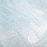 Тканина органза напівпрозора 25 г/м2 145 см, легка для суконь, декору, вечірніх і карнавальних костюмів блакитна, фото 3