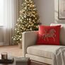 Decorative Christmas Pillow 50х50 cm “Lucky Horse” by IDEIA Symbol of the Year 2026 червона, фото 4