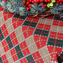 Christmas tablecloth 140x170 cm with water-repellent impregnation Сканді, фото 3
