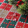 Christmas tablecloth 140x170 cm with water-repellent impregnation Сканді, фото 4