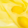 Тканина фатін євро 300 см 15 г/м2 фатин легка декоративна для суконь, костюмів, декору V-H17 лимон, фото 3