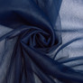 Тканина фатін євро 300 см 15 г/м2 фатин легка декоративна для суконь, костюмів, декору V-H110 navy, фото 1