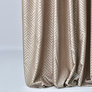 Ткань портьерная жаккардовая Паркер 290 см 278 гр/м2, шторная ткань, ткань для штор, шторы, портьеры, гардины, ткань гардинная V-602 беж, фото 1