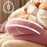 Feeding Pillow "Couch" 60x70x16 cm cotton hypoallergenic fiber пудра, фото 9