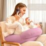 Feeding Pillow "Couch" 60x70x16 cm cotton hypoallergenic fiber пудра, фото 10